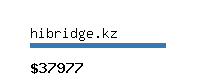 hibridge.kz Website value calculator