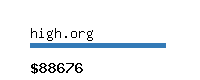 high.org Website value calculator