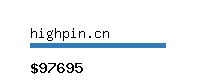 highpin.cn Website value calculator