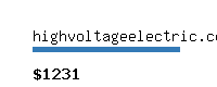 highvoltageelectric.com Website value calculator