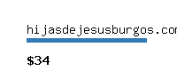 hijasdejesusburgos.com Website value calculator