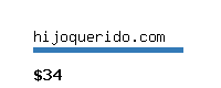 hijoquerido.com Website value calculator