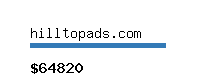 hilltopads.com Website value calculator