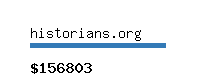 historians.org Website value calculator