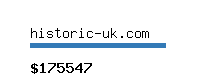 historic-uk.com Website value calculator