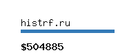 histrf.ru Website value calculator