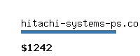 hitachi-systems-ps.co.jp Website value calculator