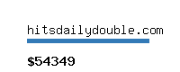 hitsdailydouble.com Website value calculator