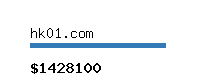 hk01.com Website value calculator