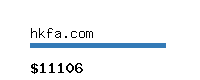 hkfa.com Website value calculator