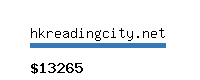 hkreadingcity.net Website value calculator