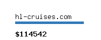 hl-cruises.com Website value calculator