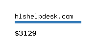 hlshelpdesk.com Website value calculator