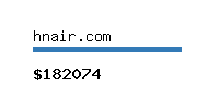 hnair.com Website value calculator