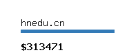 hnedu.cn Website value calculator