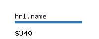 hnl.name Website value calculator