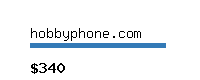 hobbyphone.com Website value calculator