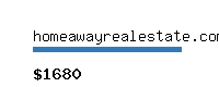 homeawayrealestate.com Website value calculator