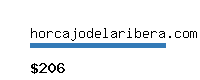 horcajodelaribera.com Website value calculator