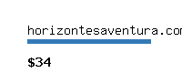 horizontesaventura.com Website value calculator