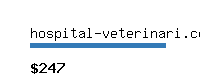 hospital-veterinari.com Website value calculator