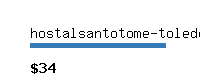 hostalsantotome-toledo.com Website value calculator