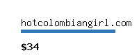 hotcolombiangirl.com Website value calculator