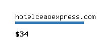 hotelceaoexpress.com Website value calculator