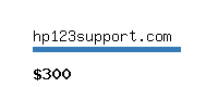 hp123support.com Website value calculator