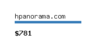 hpanorama.com Website value calculator