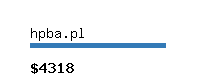 hpba.pl Website value calculator