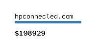 hpconnected.com Website value calculator