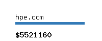 hpe.com Website value calculator