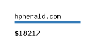 hpherald.com Website value calculator