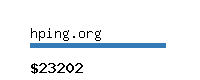 hping.org Website value calculator