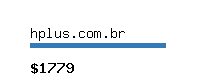 hplus.com.br Website value calculator