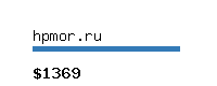 hpmor.ru Website value calculator