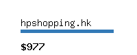 hpshopping.hk Website value calculator