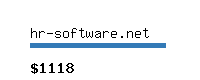 hr-software.net Website value calculator