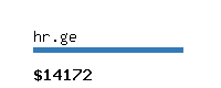 hr.ge Website value calculator