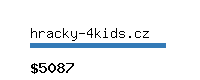 hracky-4kids.cz Website value calculator