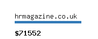 hrmagazine.co.uk Website value calculator