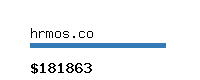 hrmos.co Website value calculator