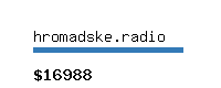 hromadske.radio Website value calculator