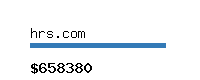 hrs.com Website value calculator