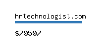 hrtechnologist.com Website value calculator