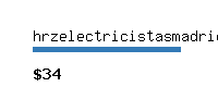 hrzelectricistasmadrid.com Website value calculator