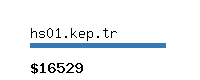 hs01.kep.tr Website value calculator