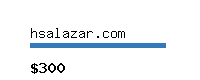 hsalazar.com Website value calculator