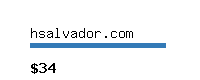 hsalvador.com Website value calculator